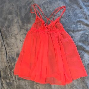 Victoria’s Secret Red lingerie